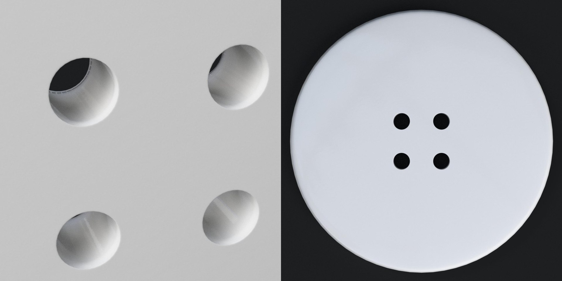 Small Button 3D Model - TurboSquid 1644300