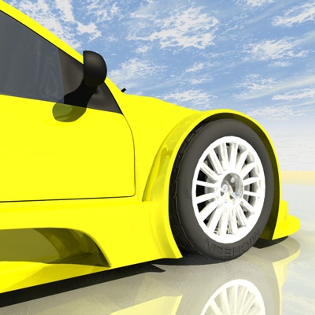 3d Renault Megane Trophy Model