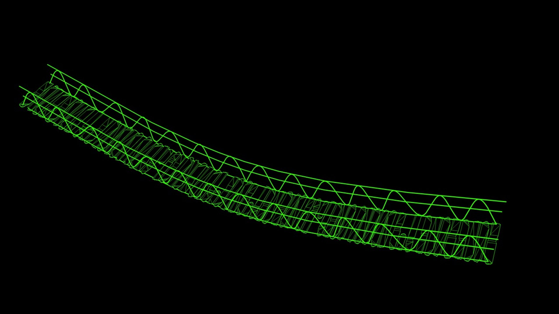Rope Bridge 3d C4d
