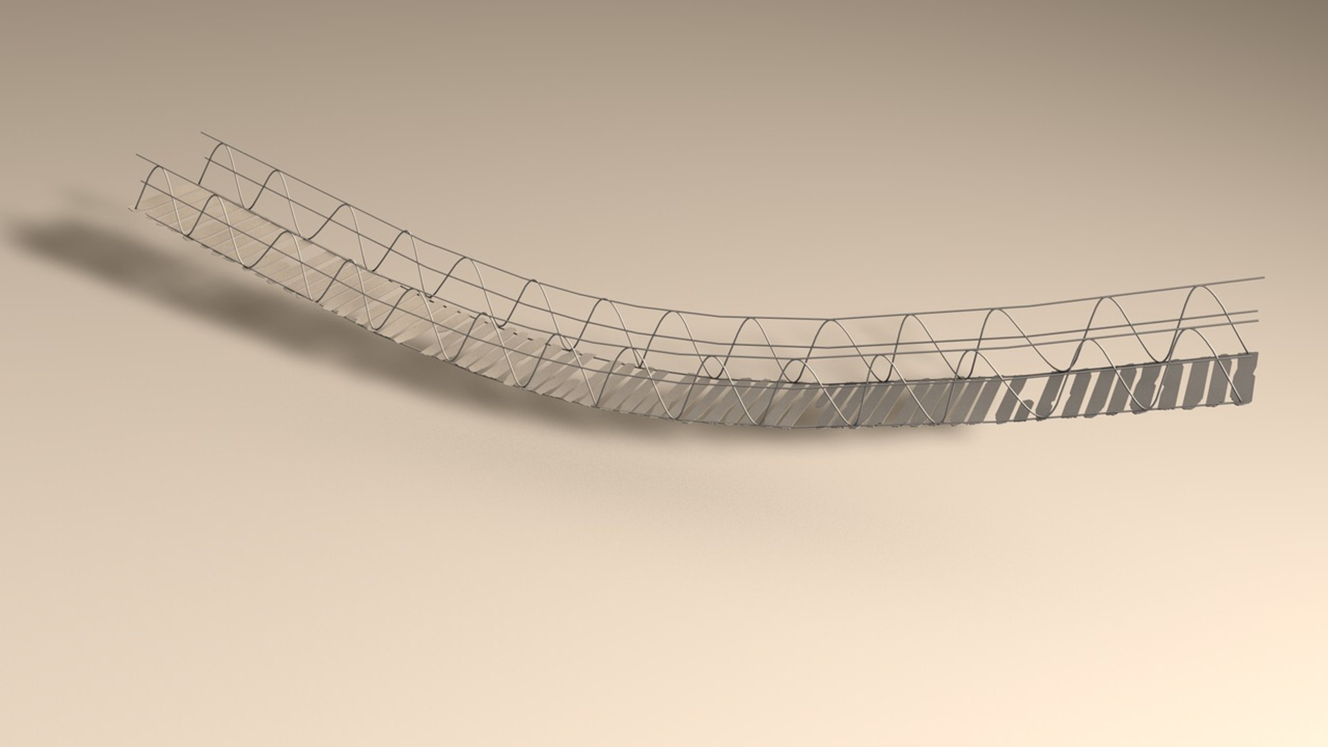 Rope Bridge 3d C4d