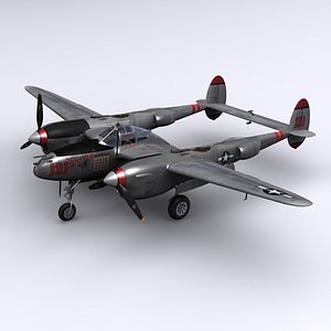 P-38J Lightning - Pudgy (IV) Maj. McGuire