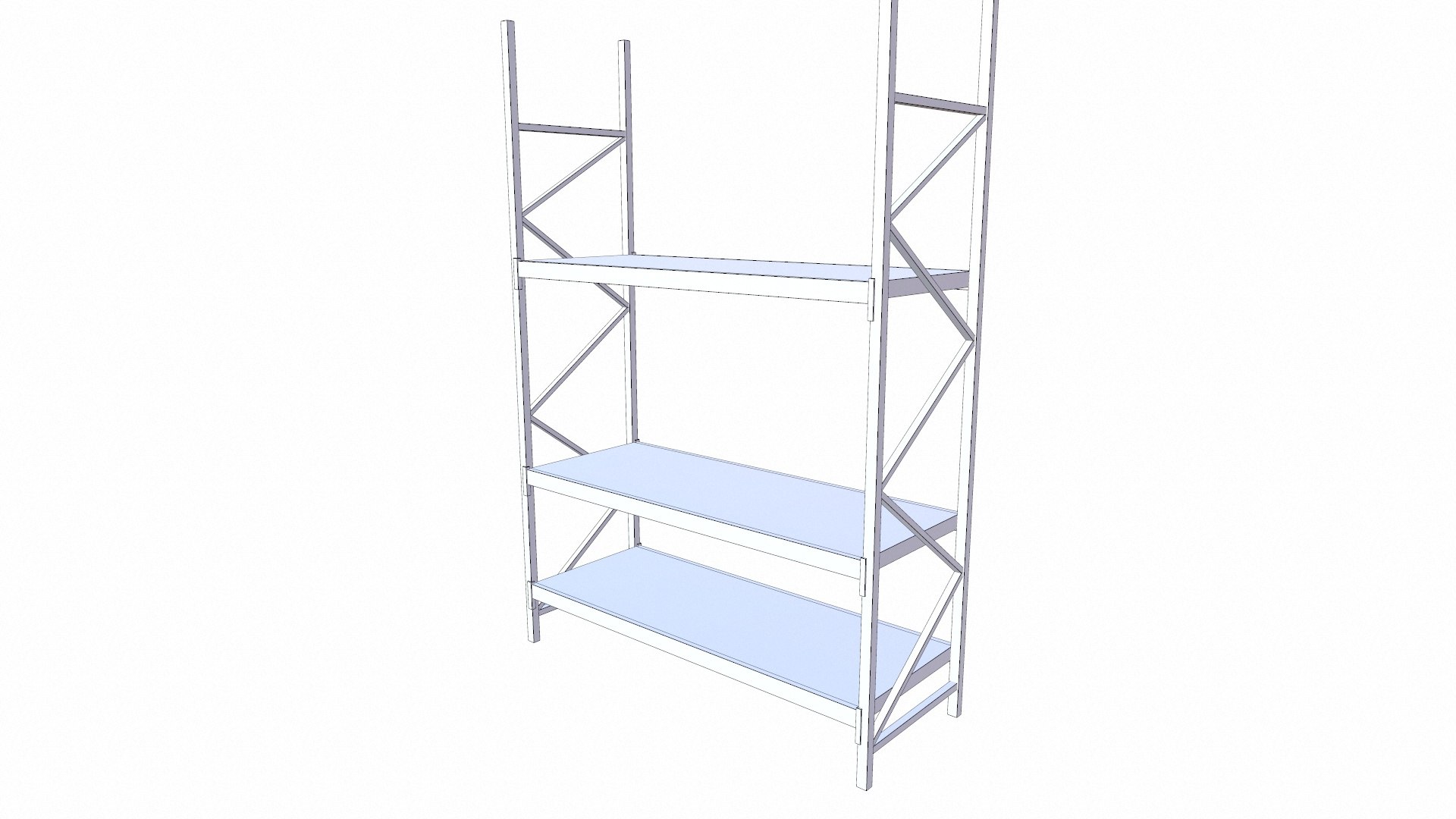 3D Model Storage Rack - TurboSquid 2342078