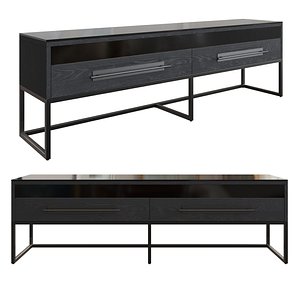 3D Slettvoll Zander TV Stend 3D model