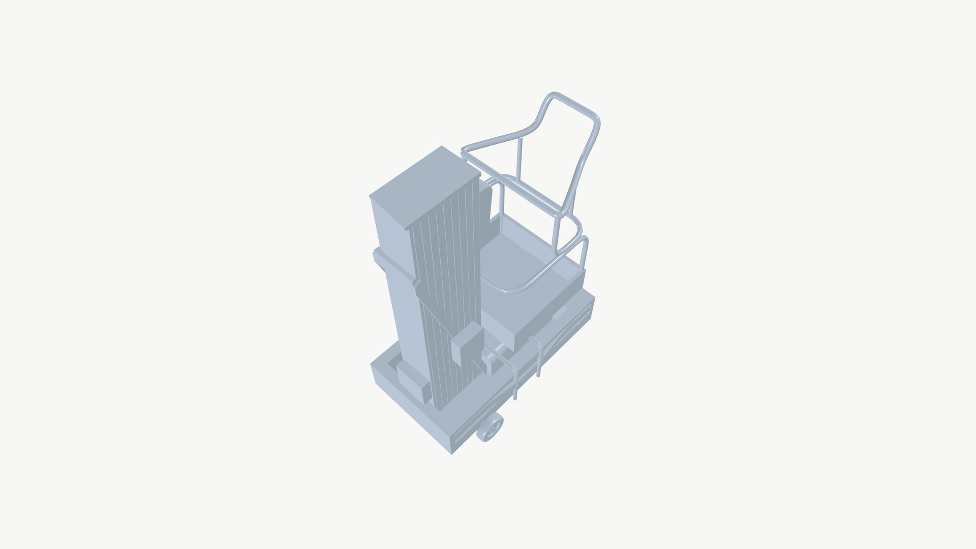 3D Cleaner Machine Model - TurboSquid 2260292