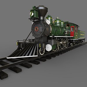steam engine Baldwin 2-6-2 Prairie type No107 1919