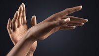 V-ARM 03 Realistic Female Hands - Dark Skin