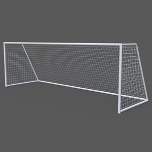 PBR Soccer Football Goal Post D