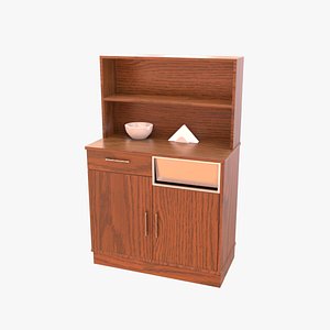 3D furnishing cupboard model