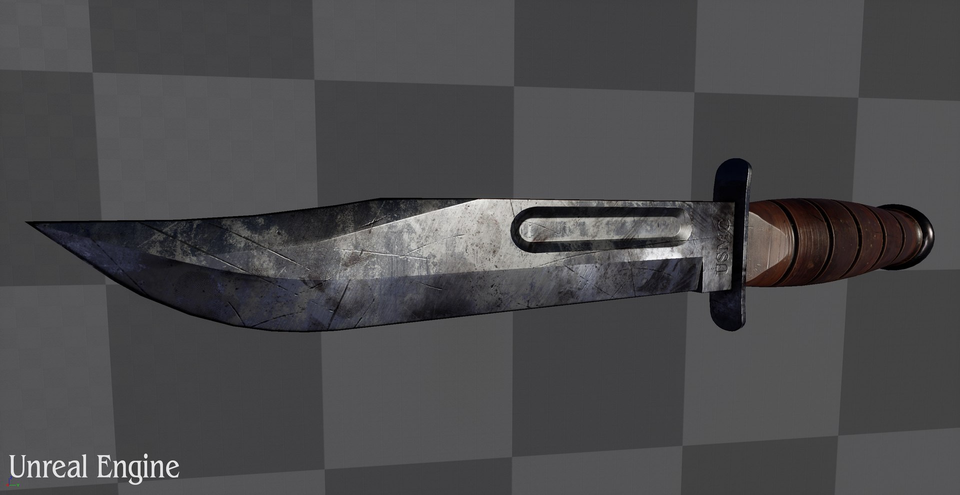 3D Combat Knife KA-BAR Model - TurboSquid 1820827