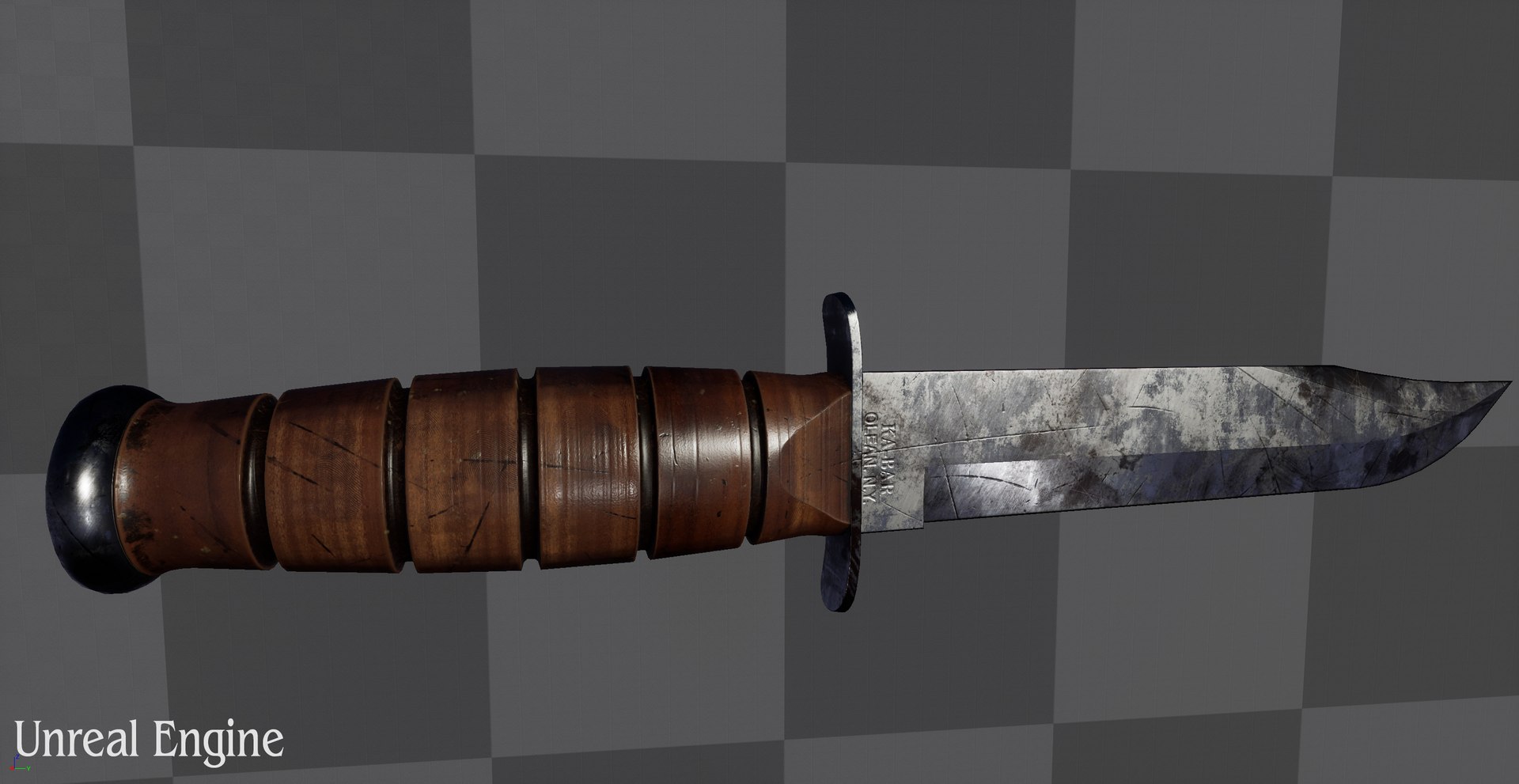 3D Combat Knife KA-BAR Model - TurboSquid 1820827