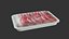 Beef Slice 500 Gram Low Poly