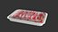 Beef Slice 500 Gram Low Poly