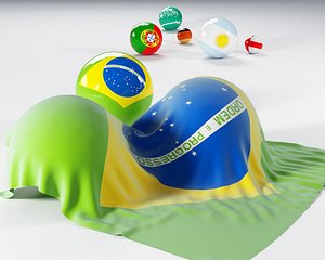 balls 3d model