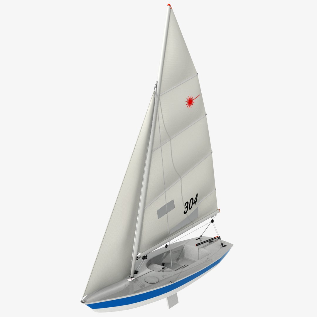 laser sailboat models