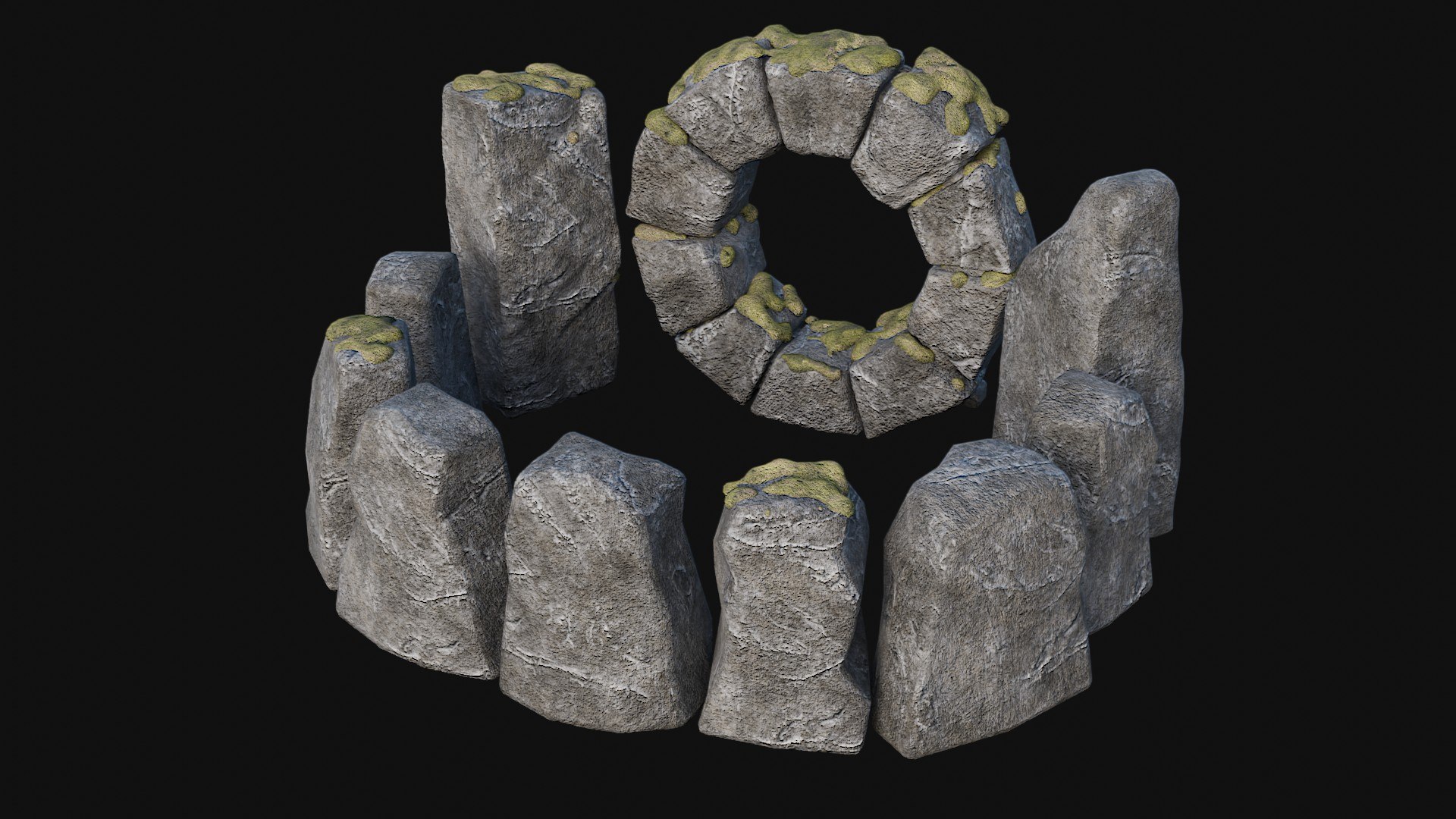 3D STONE CIRCLE ANCIENT MONUMENT STONE HENGE MEGALITH COLLECTION https://p.turbosquid.com/ts-thumb/UF/jQqkGM/BZ/6_1/jpg/1733303497/1920x1080/fit_q87/091fc5ad92274a724817a8a13f23a1e1049243e8/6_1.jpg