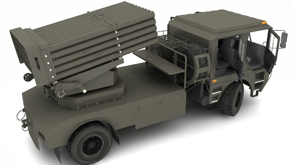 3D BM-21UM MLRS - TurboSquid 1723954