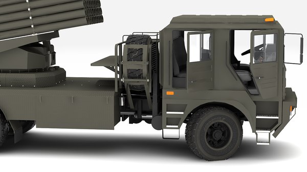 3D BM-21UM MLRS - TurboSquid 1723954