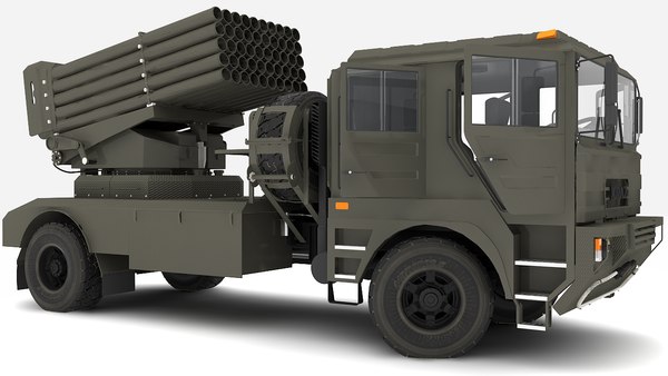 3D BM-21UM MLRS - TurboSquid 1723954