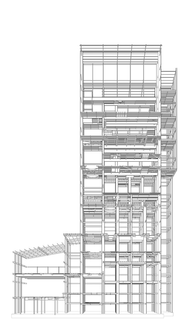 Factory Tower Structure In Section Cut 25i04 3D Model - TurboSquid 2342930