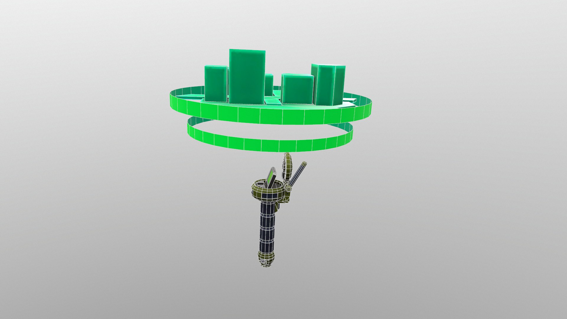 3D Area Attack Weapon Level 1 - TurboSquid 2185585