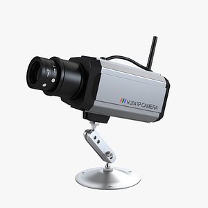 cctv ip security protection 3d model
