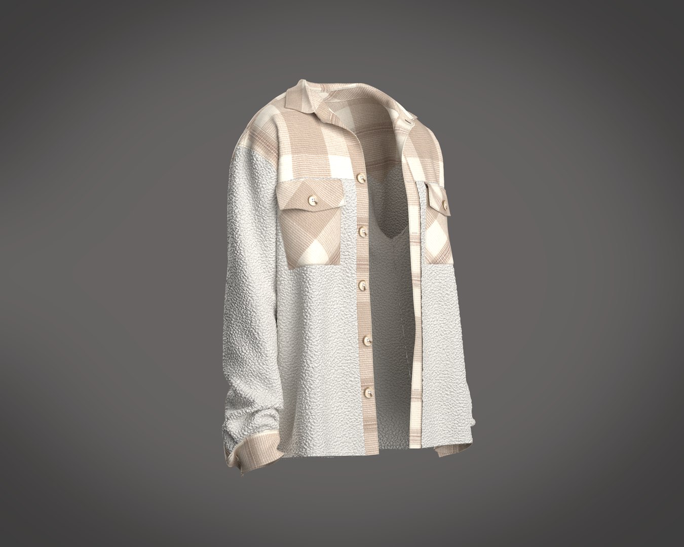 Mens shirt with texture and sherpa fabric 3D https://p.turbosquid.com/ts-thumb/UF/qv8cor/nt/mensshirtwithtextureandsherpafabric2/png/1746705276/1920x1080/fit_q87/8d9de3f78f261ca436672e1916696ece7d0a37be/mensshirtwithtextureandsherpafabric2.jpg