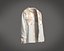Mens shirt with texture and sherpa fabric