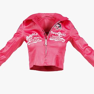 Graphics Leather Jacket Remastered 3D model