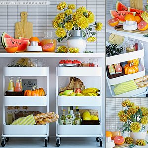 decor kitchen set 3D model