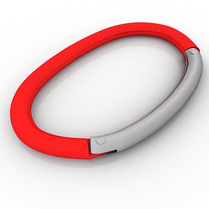 carabine spring hook v4 3d model