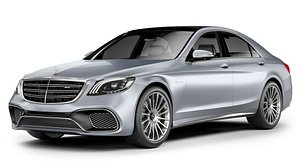 3D Mercedes-Benz S65 AMG 2018