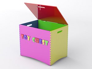 Wooden Toy Chest