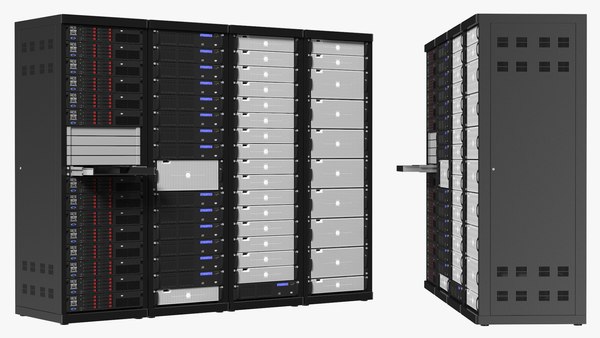 データセンターサーバーラック3Dモデル - TurboSquid 2250520