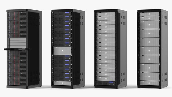 データセンターサーバーラック3Dモデル - TurboSquid 2250520