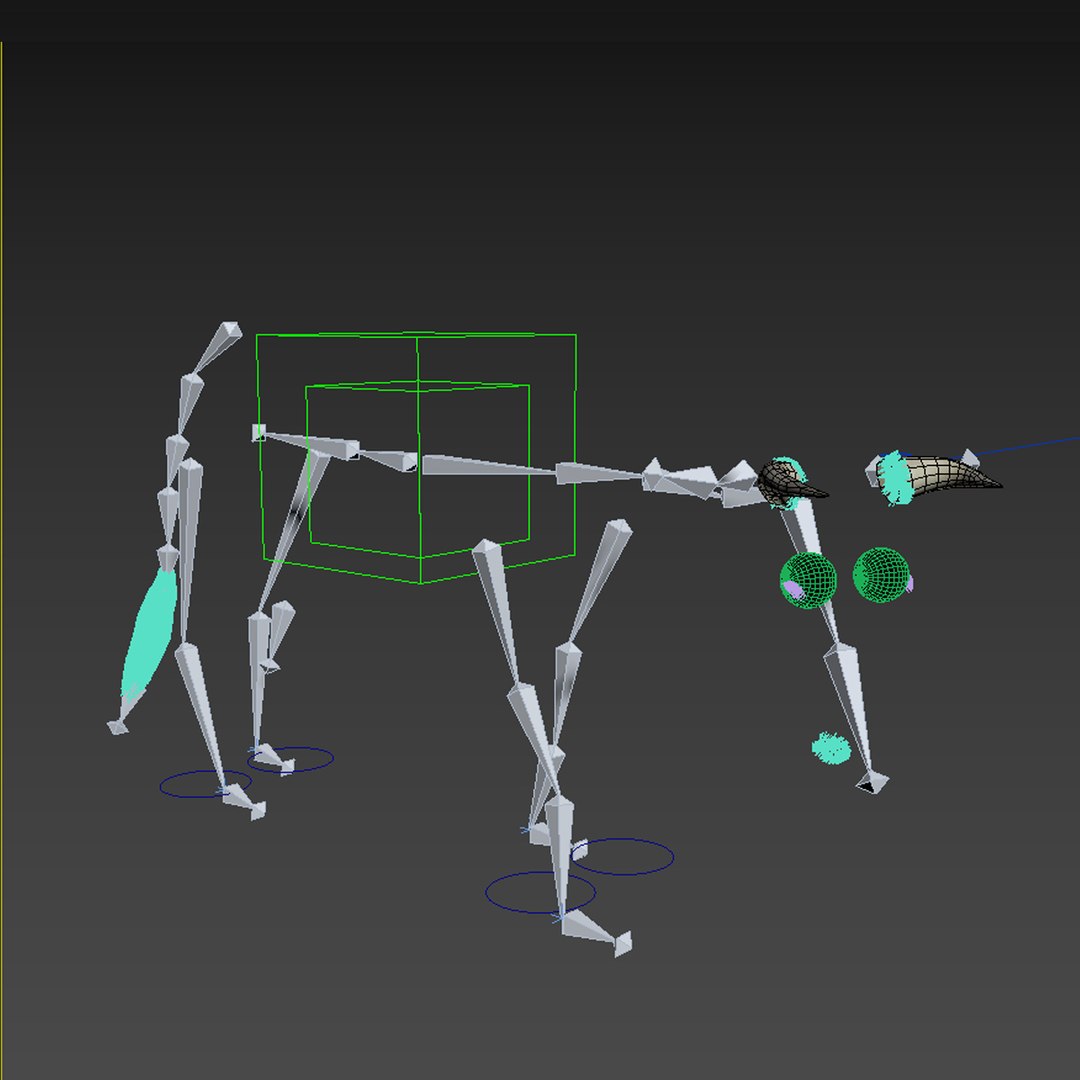 Cow Rigged 3D Model - TurboSquid 1175921
