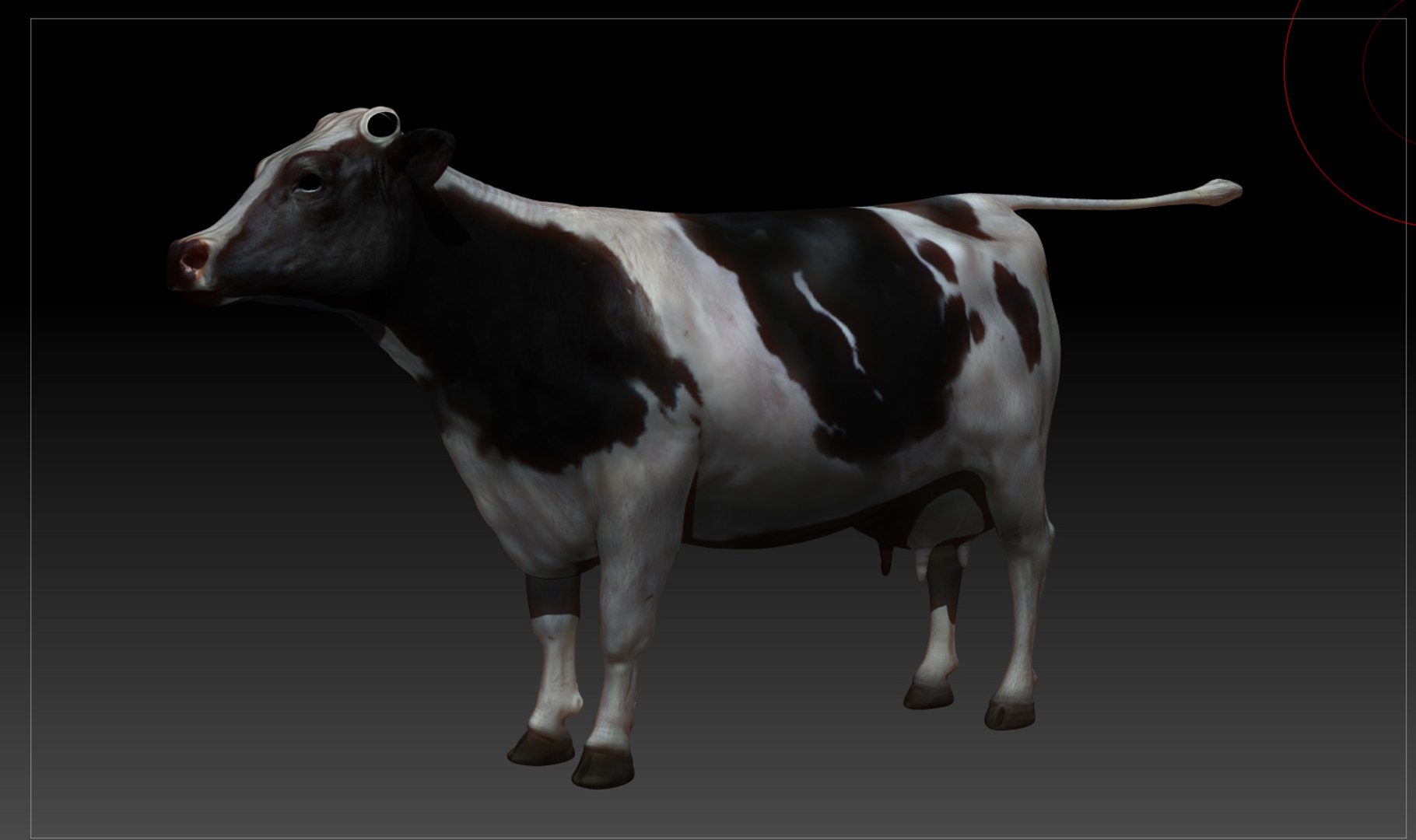 Cow Rigged 3D Model - TurboSquid 1175921