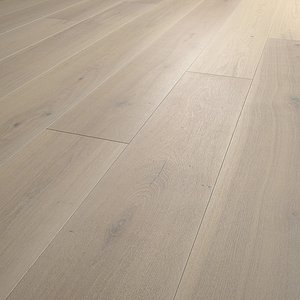 Whitened Brushed Oak Flooring with Character