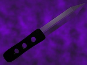 throwing knife blade 3ds free