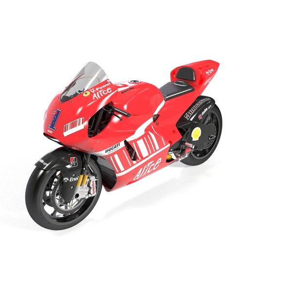 MINICHAMPS Ducati Desmosedici GP7 1/12 MINICHAMPS 1:12 DUCATI