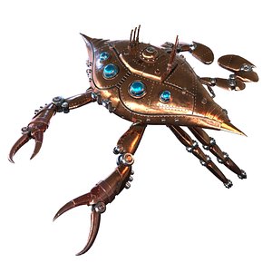 3D submarine mechanical crab