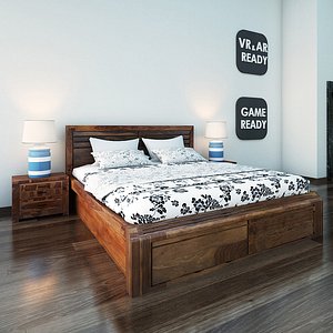 furniture bed games 3d max