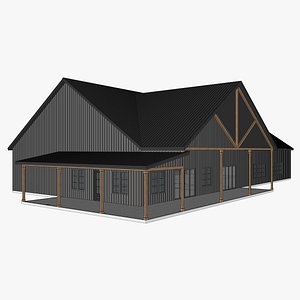 Barndominium House-99 3D model