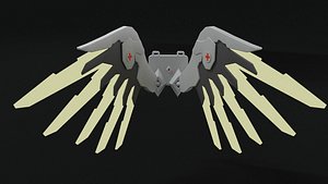 mercy wings 3D model