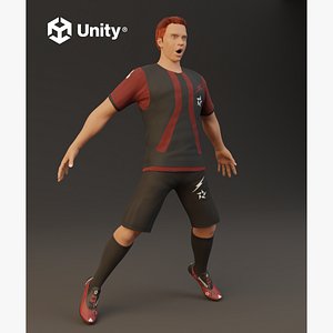 Football Player game ready