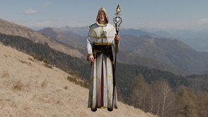 3D Andr3w Art DnD Priest