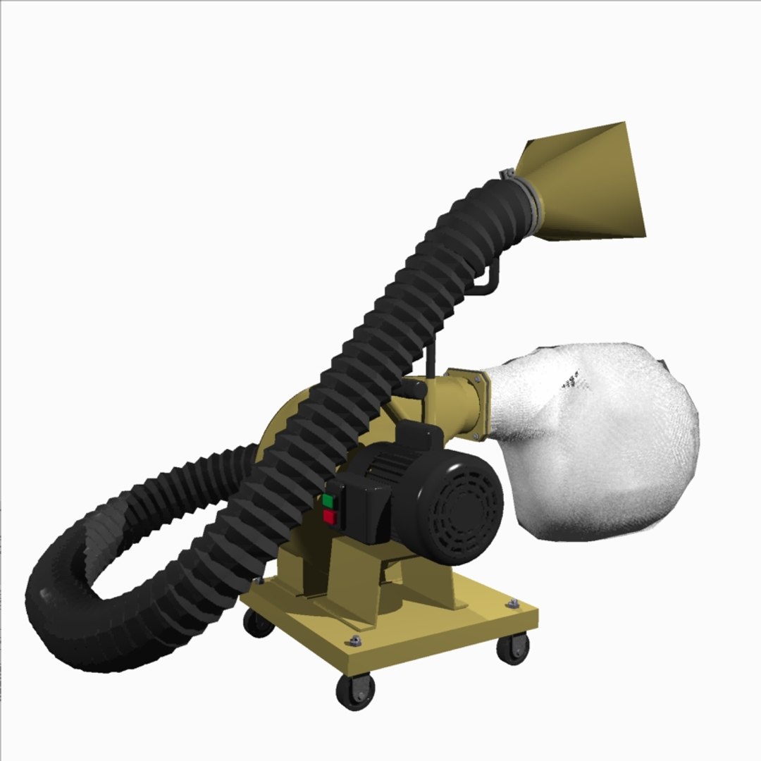 3d Model Machines Dust