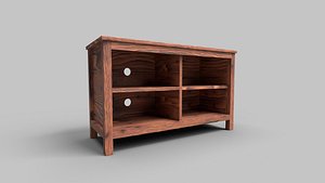TV Rack N63 3D model