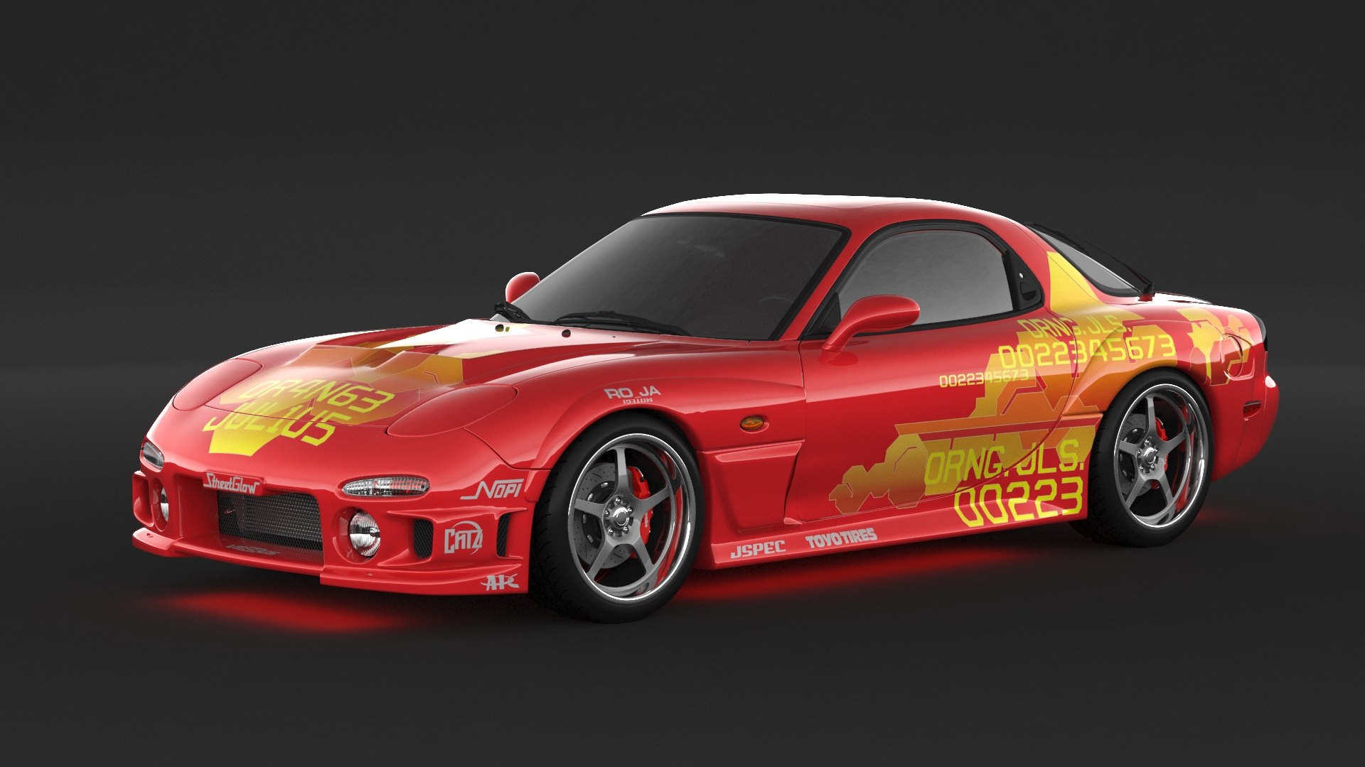 Mazda RX-7 3D - TurboSquid 2092434