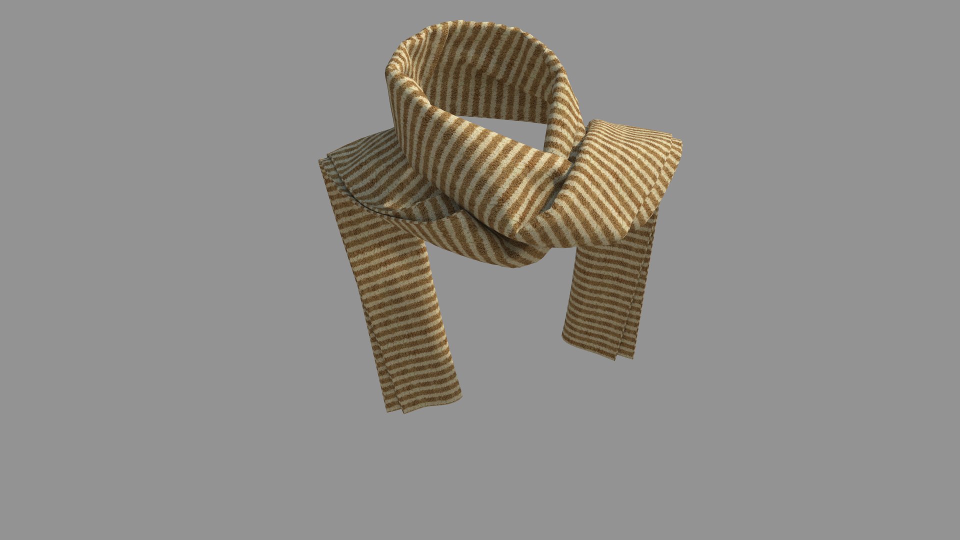 Fashion Scarf 001 model - TurboSquid 1974280