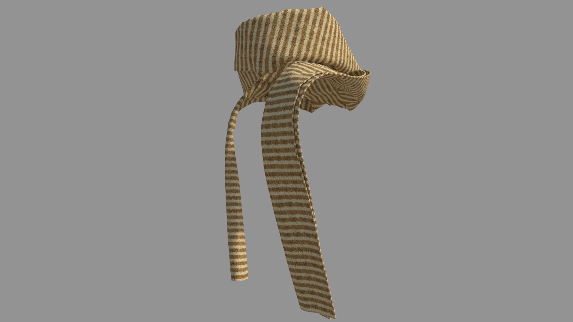 Fashion Scarf 001 model - TurboSquid 1974280